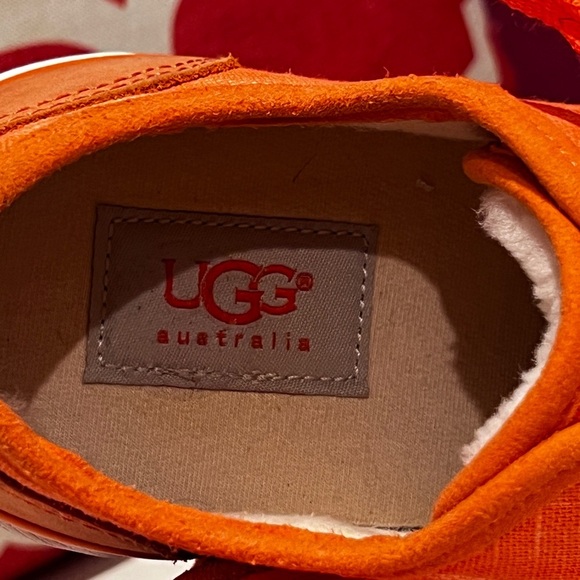 UGG Orange Denim Women's Sneakers - Picture 10 of 11